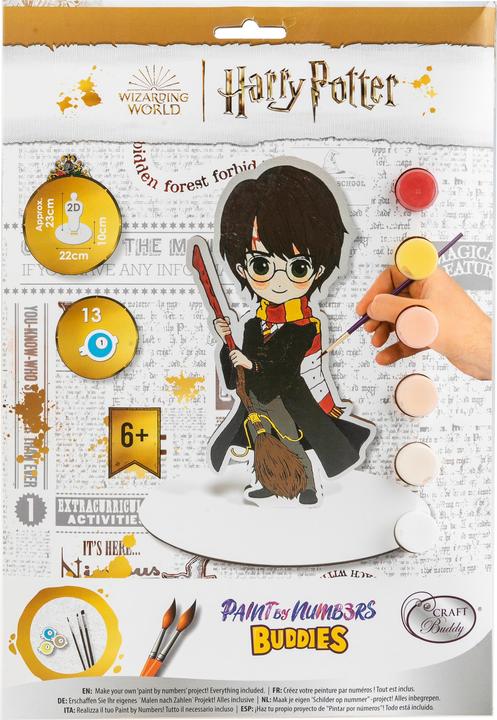 Produktbild Craft Buddy Harry Potter XL Buddy, Paint By Numbers Kit