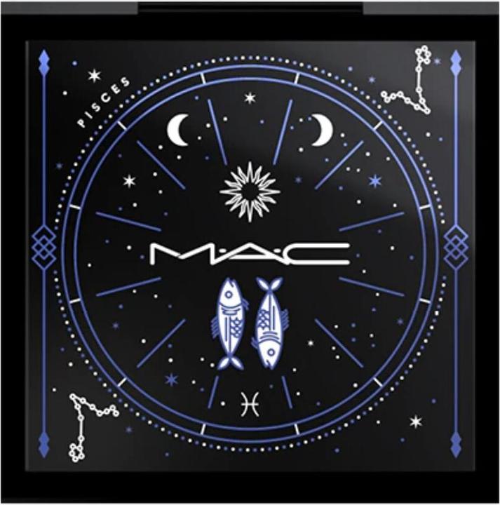 Actual product image Mac Knives Mac Pro Colour X 4 Compact Astrological Pisces Eye Shadow Palette