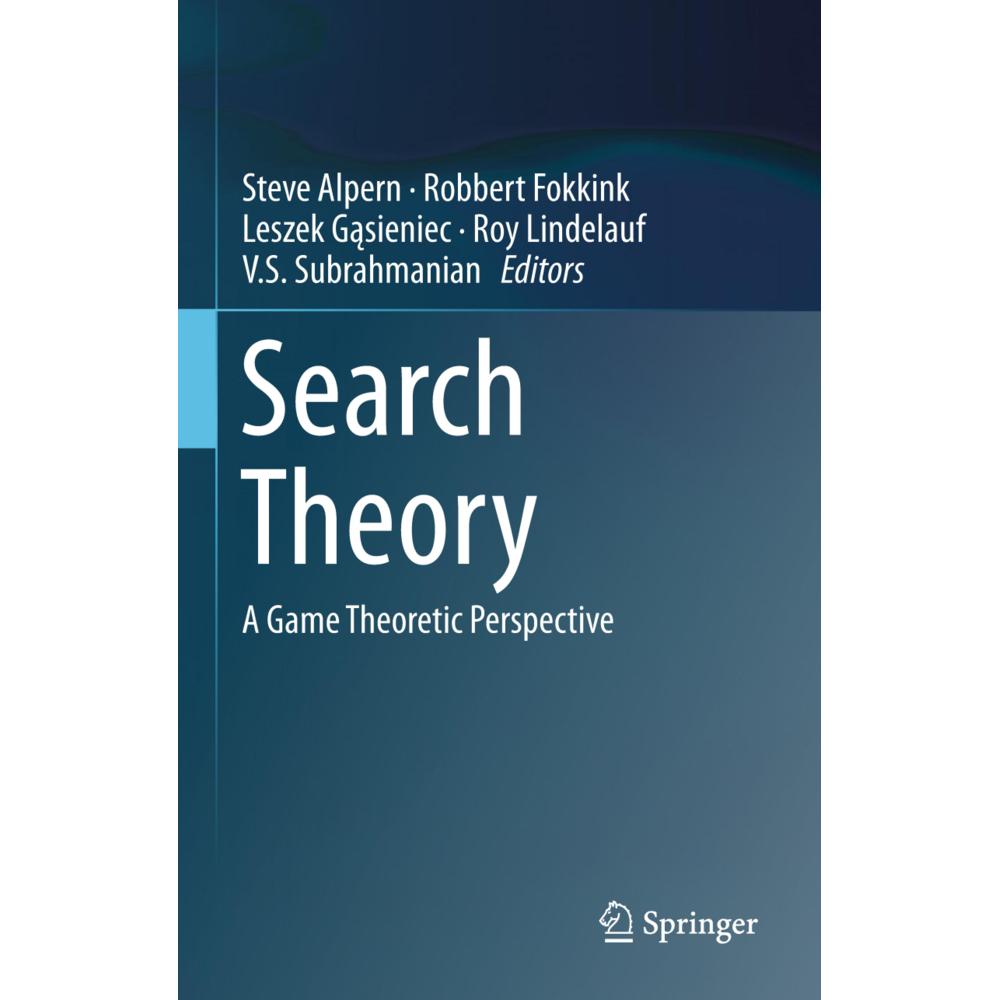 Search Theory, Fachbücher von Leszek Gasieniec, Vs Subrahmanian, Roy Lindelauf, Robbert Fokkink, Steve Alpern