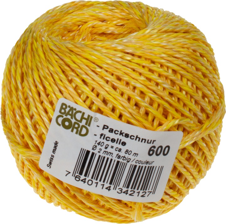 Produktbild Bächi-Cord Recycling-Packschnüre - farbig (1 Stück)