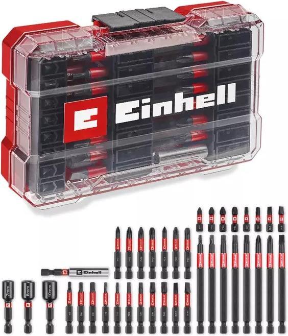 Image du produit Einhell Jeu d'embouts Impact, 109250, M-Case, 38 pièces (Cruciforme Phillips PH, Hexagonal avec PlusMinus, PlusMinus)