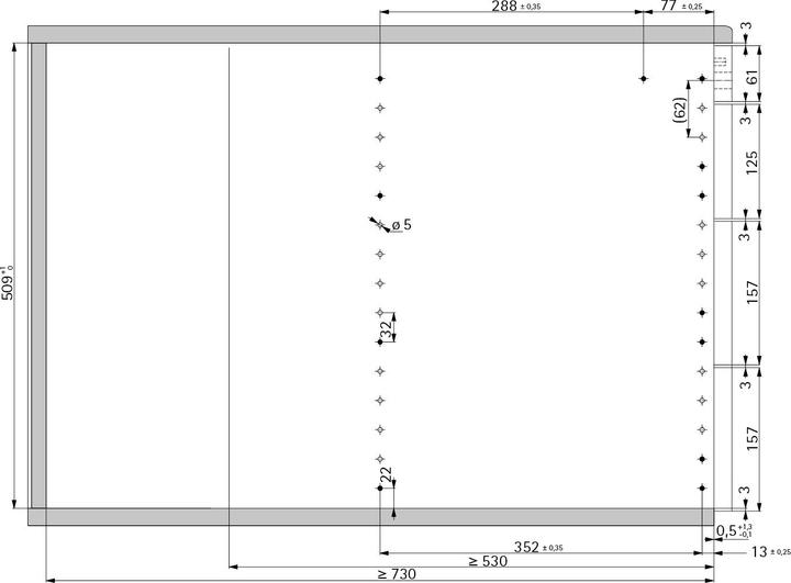Actual product image Hettich Part-extension set