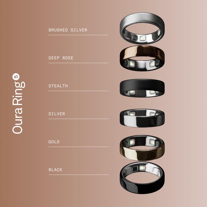 Produktbild Oura Ring 5 (7, Deep Rose)