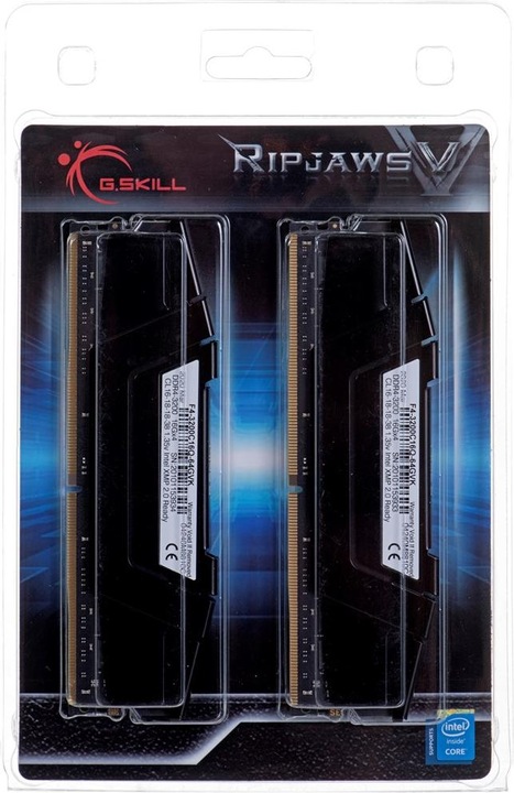 Productafbeelding G.Skill Ripjaws V (4 x 16GB, 3200 MHz, DDR4 RAM, DIMM 288 pin)