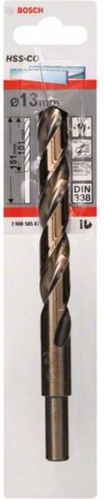 Actual product image Bosch Professional Zubehör Metal drill HSS-Co, DIN 338, 13 x 101 x 151 mm, 1-pack (13 mm)