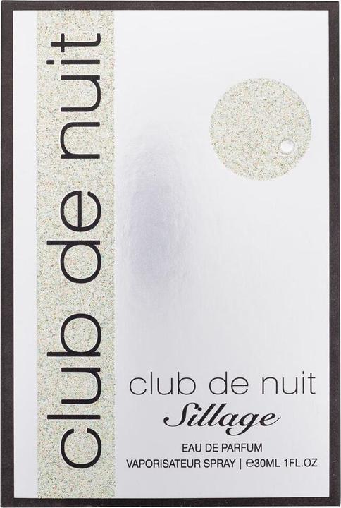 Actual product image Armaf Club De Nuit Sillage Eau de Parfum - 30ml (Eau de parfum, 30 ml)