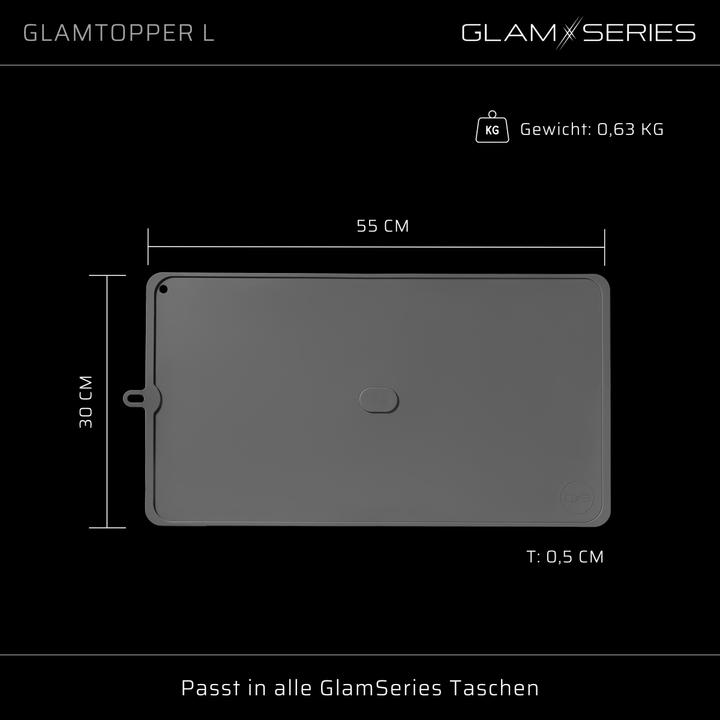Produktbild GlamSeries GlamTopper L Silikon Auflage Hitzebeständig