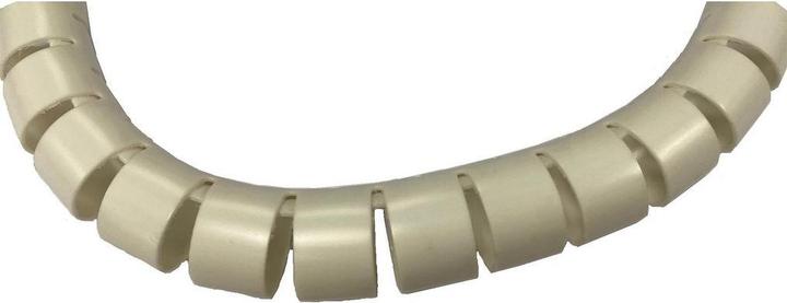 Immagine prodotto RS PRO Guaina di protezione per cavi a spirale PP Bianco, per cavi (Tubo a spirale per cavi, 50 cm)