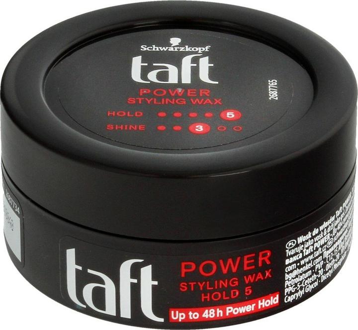 Image du produit Schwarzkopf Taft - Power Hair Wax Cire coiffante 75Ml (Cire capillaire, 75 ml)