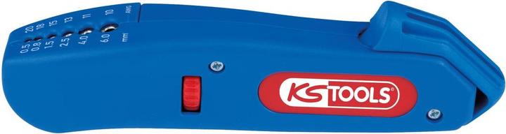 Actual product image KS Tools Insulation stripping knife, 0,5-6,0mm² (143 mm)