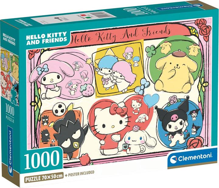 Produktbild Clementoni Hello Kitty Teile (1000 Teile)