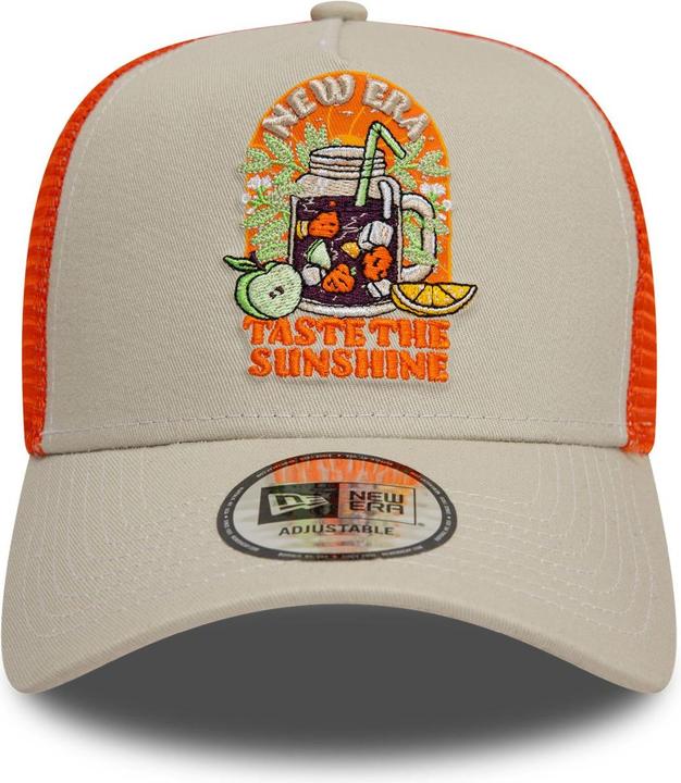 Actual product image New Era Mesh Trucker Cap - Summer Taste The Sunshine