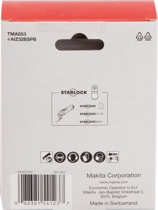Image du produit Makita Lame de scie plongeante 32mm TMA053 20pcs