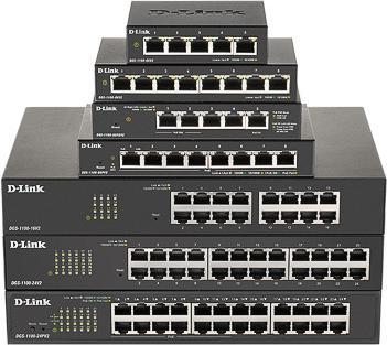 Actual product image D-Link PoE+ Switch DGS-1100-10MP V2 10 Port (10 Ports)