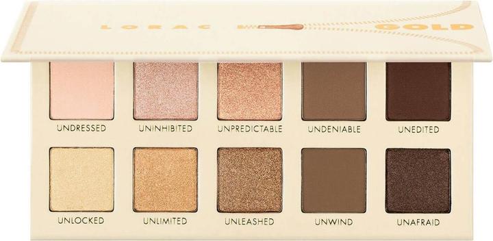 Immagine prodotto Lorac Palette di ombretti oro senza cerniera con mini primer occhi dietro le quinte (Oro)