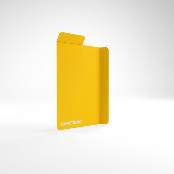 Actual product image Gamegenic GGS25039ML - Deck Holder 100+ Yellow Card Box