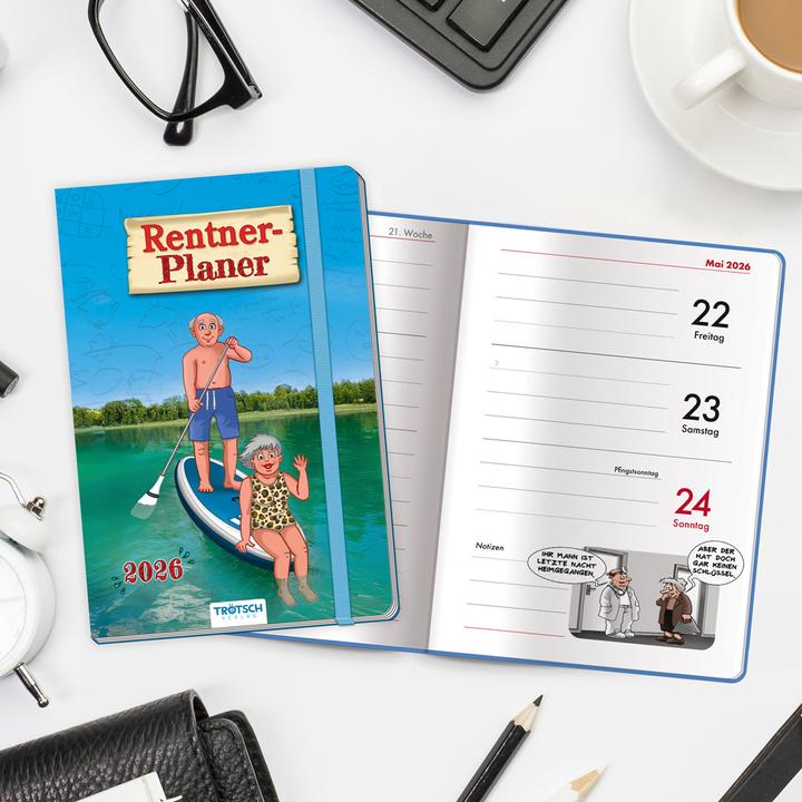 Actual product image Book calendarRetirement planner2026 (10 x 15 cm)