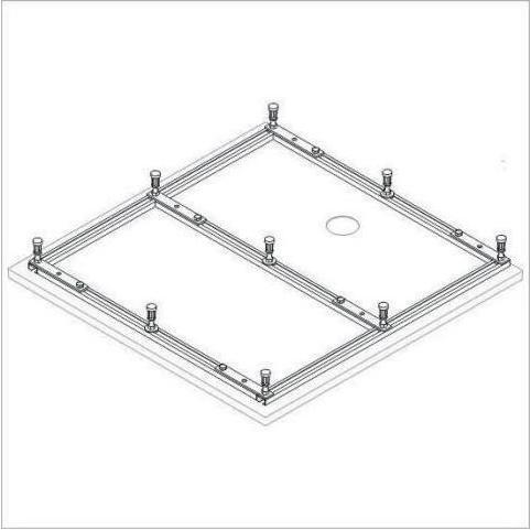 Actual product image Hoesch Base frame Muna f DW 1200x1200mm