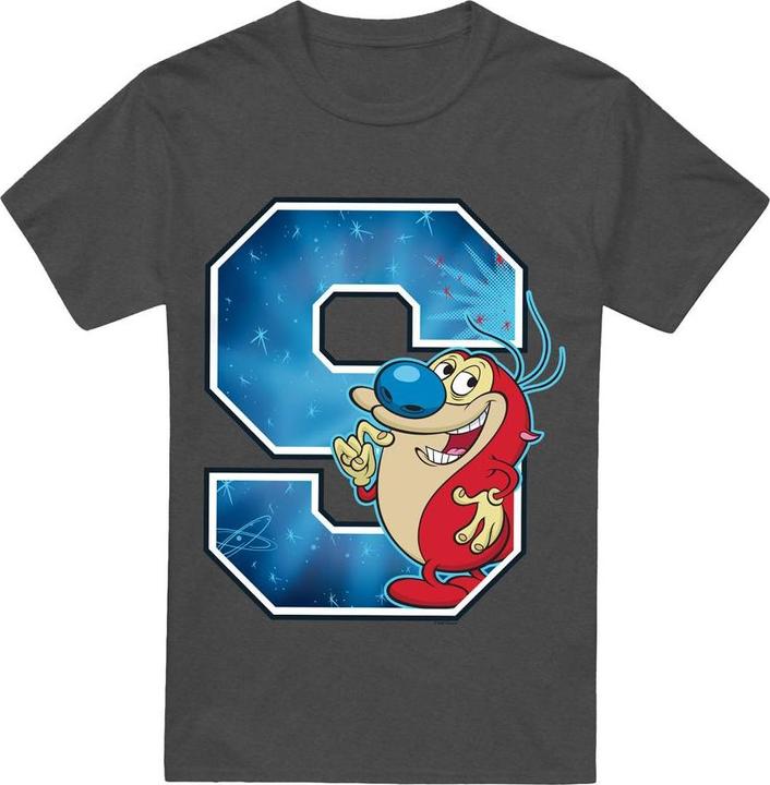 Actual product image Ren & Stimpy Unisex Adult S Is For Stimpy T-Shirt (XXL)