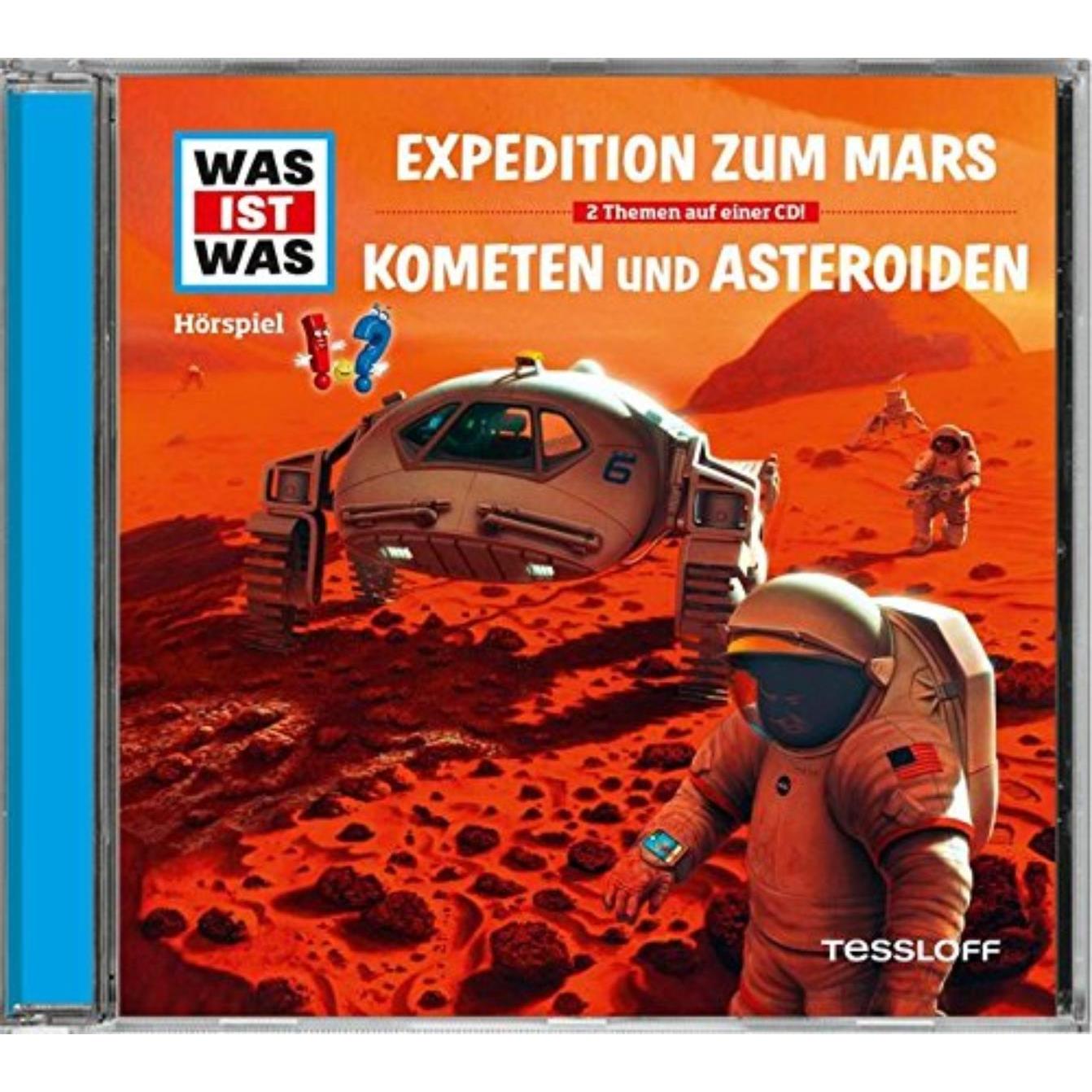 Folge 58: Expedition z. Mars/ Kometen & Asteroiden, Hörbücher von Günther Illi, Dr. Manfred Baur, Sebastian Hassler, Ann...