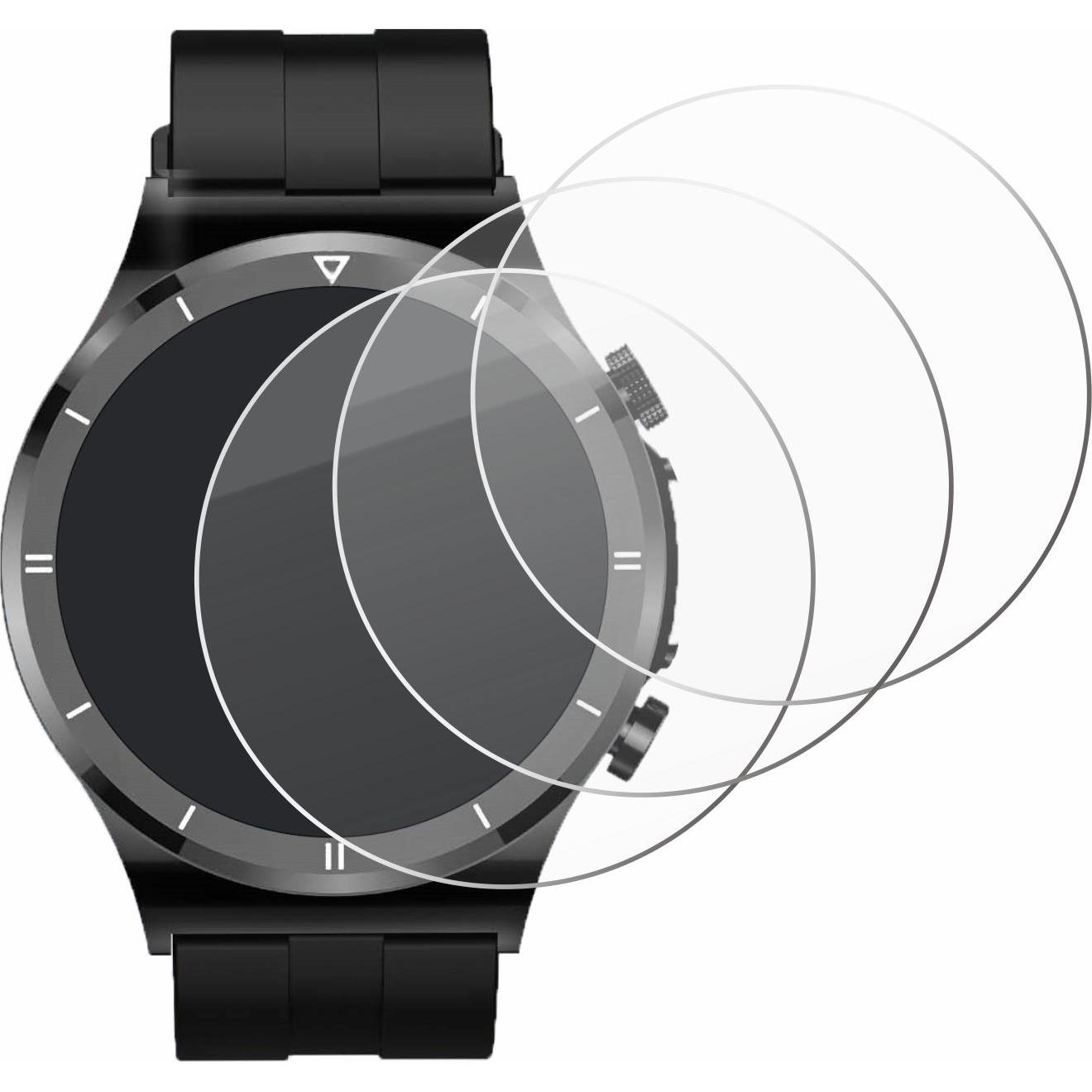 Thumbnail - BROTECT Panzerglas Hartglas Displayschutz, Smartwatch Schutzfolie, Transparent