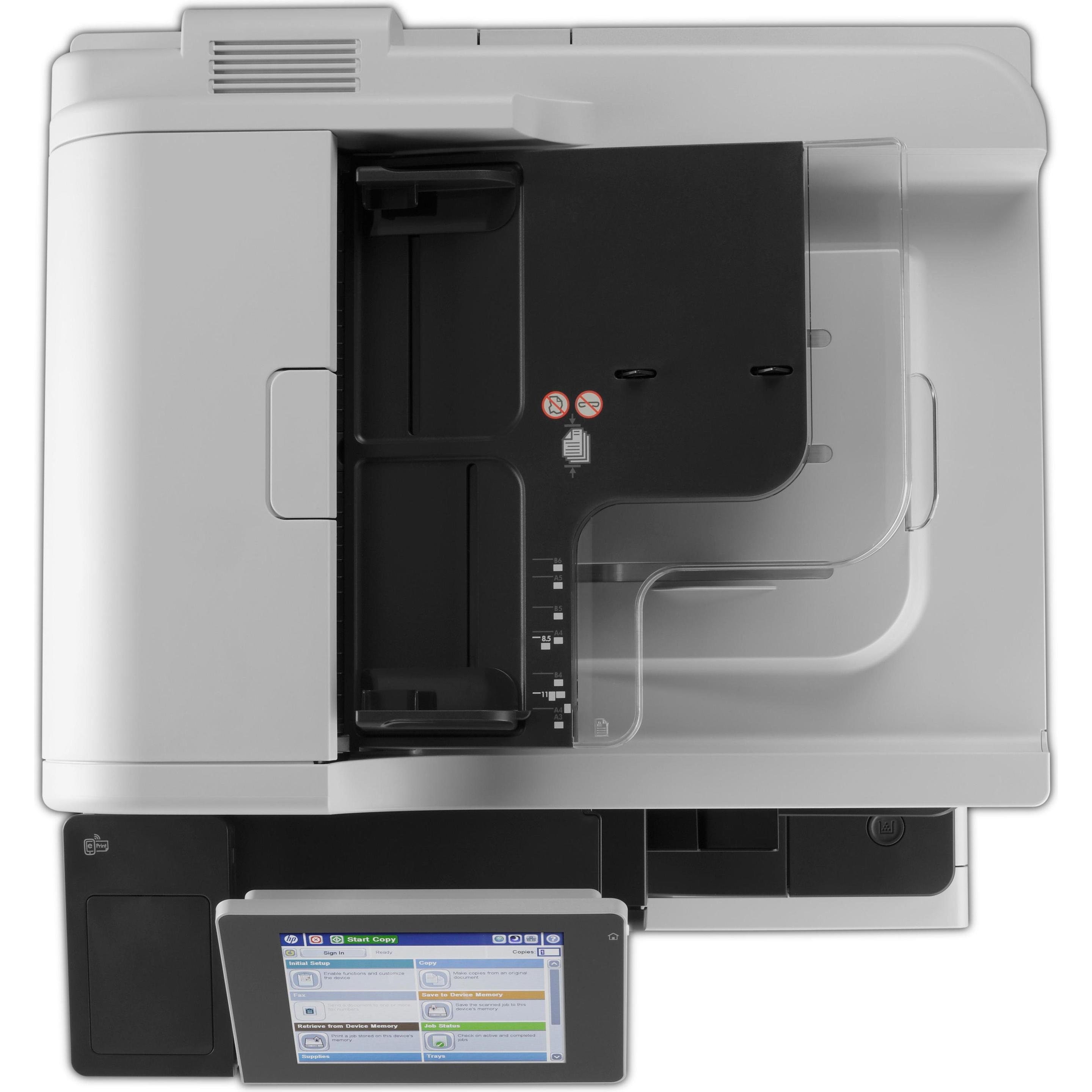 Thumbnail - HP M725z LaserJet Enterprise (Laser, Schwarz-Weiss), Drucker, Schwarz, Grau