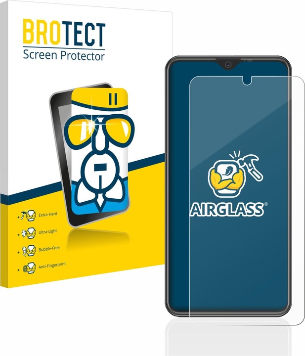 Actual product image BROTECT AirGlass Glass (1 Piece, Beafon M6s Premium)