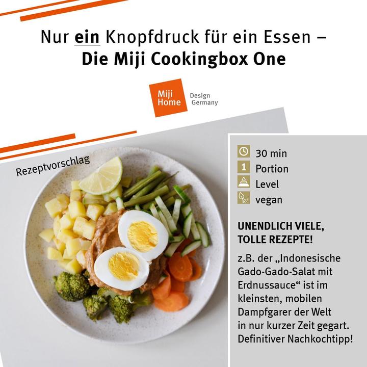 Actual product image Miji mobile steamer 'Cookingbox One