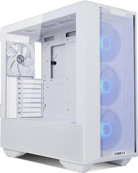Produktbild Lian-Li Case LANCOOL III Midi Tower Transparent Panel ATX EATX MicroATX MiniITX White (ATX, mATX, Mini-ITX)