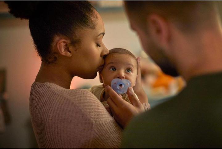 Actual product image Philips Avent Curved Soothie (2 x, up to 6 M.)