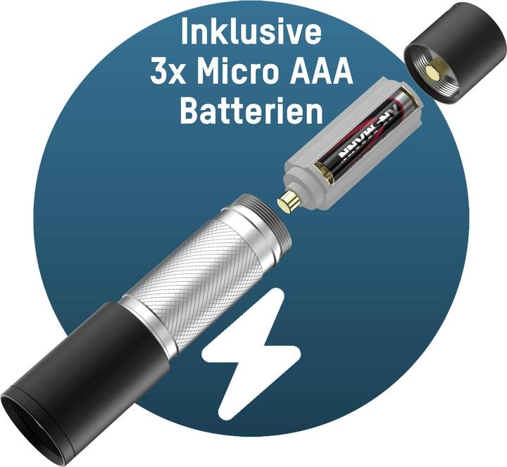 Actual product image Ansmann LED torch Daily Use 270B incl. 3xAAA (3.10 cm, 2314 lm)