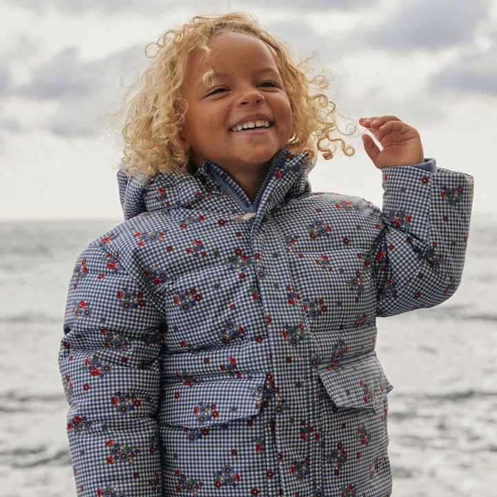 Produktbild Konges Slojd Nutti Daunenjacke Blossom Check (92)