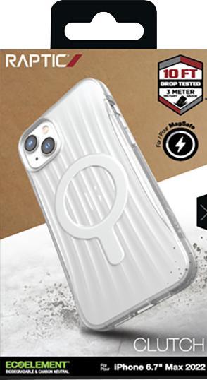 Produktbild X-Doria Raptic Clutch Case für iPhone 14 Plus mit durchsichtiger MagSafe-Rückseite (Apple iPhone 14 Plus)