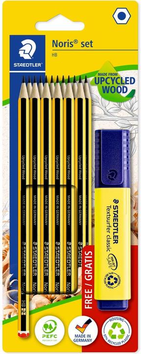 Produktbild Staedtler Noris 120 Big 364 Blisterkarte (2 mm, HB, 12 x)