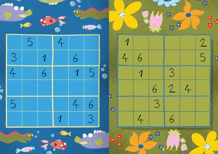 Produktbild Lustige Sticker-Sudokus – Zahlen