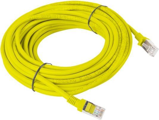 Produktbild Lanberg Patchkabel RJ45 Kat. 6 UTP 10m gelb (U/UTP, CAT6, 10 m)
