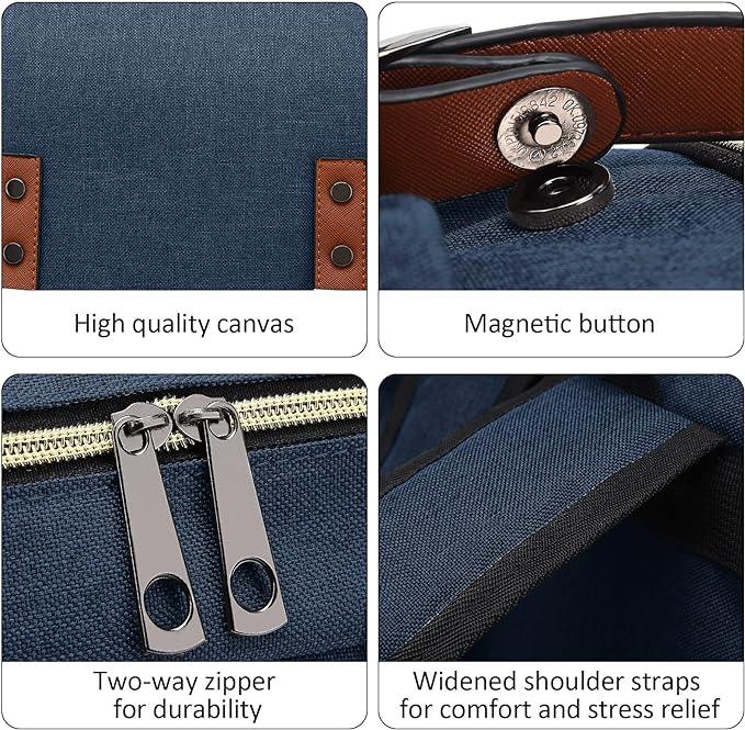 Image du produit Only-Bags.Store Sac à dos d'étudiant, sac à dos de voyage, sac d'extérieur décontracté pour hommes et femmes, sac