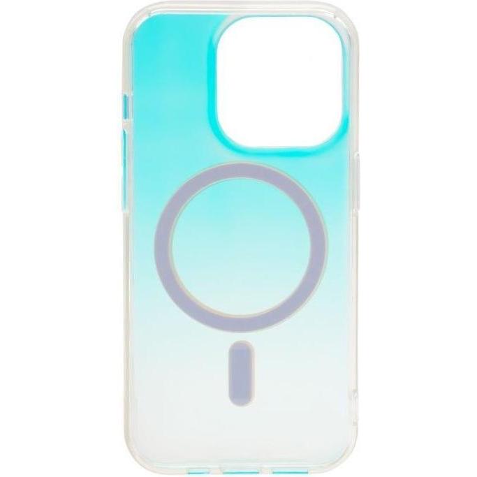 Connect iPhone 15 Pro Max Custodia magnetica trasparente sfumata Chameleon (Apple iPhone 15 Pro Max), Cover smartphone, Trasparente