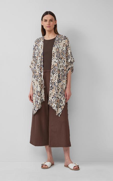 Produktbild s.Oliver Indoor-Poncho Poncho mit Artwork (One Size)