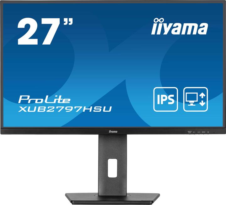 iiyama 68.5cm (27") XUB2797HSU-B2 16:9 HDMI+DP+2xUSB IPS (1920 x 1080 Pixel, 27")