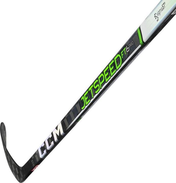 Produktbild CCM JetSpeed FT6 Pro SR LE Colors Hockey Composite Stick (links, SR 85 Flex, 28, Dunkelgrau) (Links)