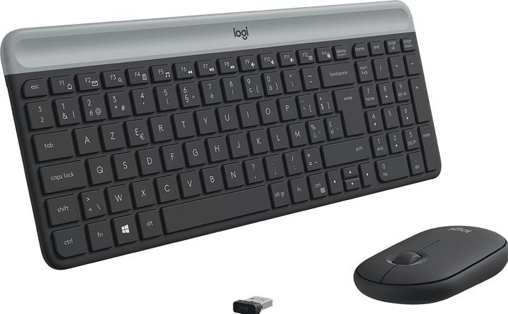 Actual product image Logitech MK470 Slim (Dutch, Wireless)