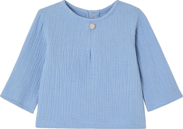 Produktbild Vertbaudet Bio-Kollektion: Baby Hemdbluse aus Musselin (68)