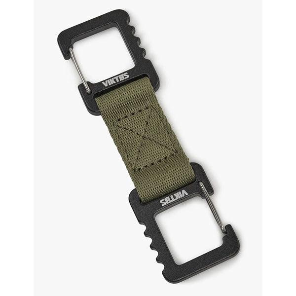 Actual product image Viktos Keychain DOUBLE SPRINGLOCK, ranger