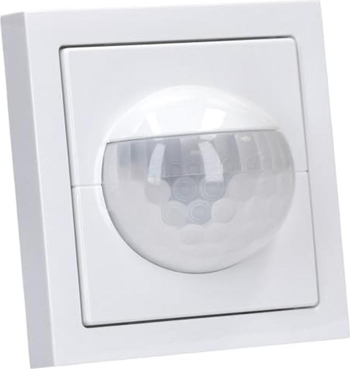 Actual product image Busch-Jaeger B&J motion detector 13-180° flush-mounted ws glz IP20 BWM remote-controllable 2300W (8 m)