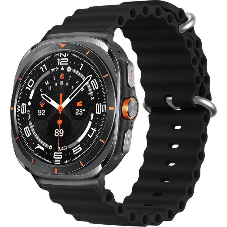 Thumbnail - Cover-Discount Galaxy Watch Ultra (47mm) - Silikon Sportarmband Ersatzband (Silikon, Galaxy Watch Ultra), Uhrenarmband, ...