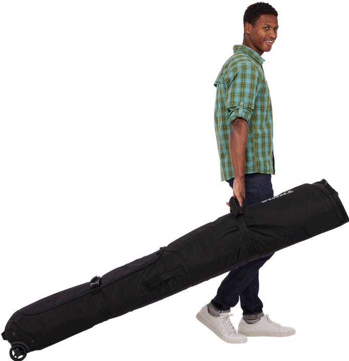Actual product image Thule 5170 Roundtrip Rolling Ski Bag 175cm Black (175 cm)