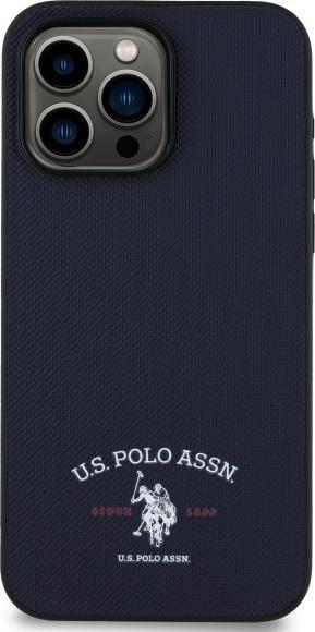 Actual product image U.S. Polo US Polo USHCP15XPARV iPhone 15 Pro Max 6.7 Navy Printed DH Logo (Apple iPhone 15 Pro Max)