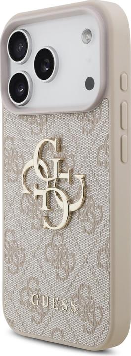 Actual product image Guess - Hardcase 4G Classic Logo with Strap (GUHCP17LP4GMGSP) - iPhone 17 Pro - Pink (Apple iPhone 17 Pro)