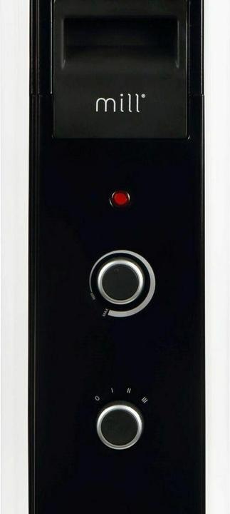 Productafbeelding Mill Gentle Air Indoor Black, White Oil elektrische ruimteverwarmer (1000 W)